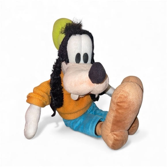 Disney Other - Disney Goofy Plush with Blue and Tan Outfit